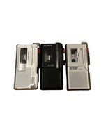 Sony Microcassette-Corder Lot of 3 M-435P M-427 M-455 Vintage Untested - £23.94 GBP