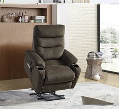 Electric Power Lift Sofa with Massage and Heat for Elderly,3 Positions,2... - $718.99