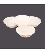 Four Corelle Corningware English Breakfast coupe cereal bowls made in USA. - £60.98 GBP