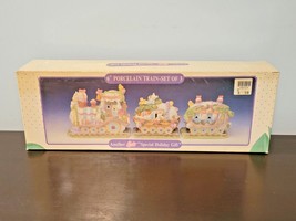 Great Western Trading Co. Inc. 6&quot; Porcelain 3 Pc. Train Set (NEW) PSJ - £12.01 GBP