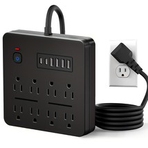 14-in-1 Surge Protector Power Strip with 8 AC Outlets, 4 USB-A &amp; 2 USB-C... - $295.73 MXN