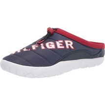Tommy Hilfiger Men Slip On Clog Sneakers Slippers Teller Quilted Blue Red White - £24.55 GBP