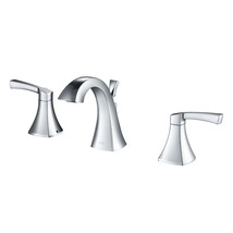Pyramid Wide Spread Lavatory Faucet - Chrome - £111.21 GBP