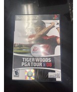 Tiger Woods PGA Tour 08 (Sony PlayStation 2, 2007) PS2 Video Game NO MANUAL - £4.00 GBP