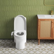 Sm-Bsa01 Aqua Non-Electric Toilet Bidet Seat Attachment, White, By Swiss Madison - £40.20 GBP