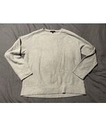 Banana Republic Waffle Knit Pullover Sweater Gray Long Sleeve Men’s XL - €10,78 EUR