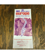 1963 AAA escorted tours of Europe golden eagle and Northern capitals bro... - €17,15 EUR
