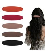Bewudy 5 PCS Matte Neutral French Hair Barrettes Clips, Strong Hold, Vin... - $4.30 CAD