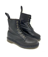 Dr Doc Martens Women’s 1460 Pascal Harvest Combat Boot Sz 7 Black Leathe... - $79.15