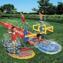 3-in-1 Obstacle Course Water Splash Park - £41.07 GBP