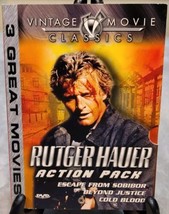 Rutger Hauer Action Pack-Escape From Sobibor\Beyond Justice (DVD 2003 Vi... - £4.67 GBP