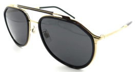 Dolce &amp; Gabbana Sunglasses DG 2277 02/87 57-18-140 Gold Black / Dark Grey - £192.79 GBP