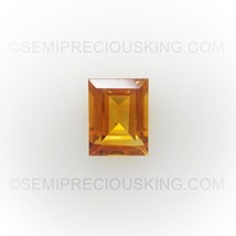 Natural Citrine Baguette Step Cut 8X6mm Madeira Color FL Clarity Loose G... - £43.90 GBP