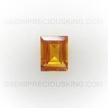 Natural Citrine Baguette Step Cut 8X6mm Madeira Color FL Clarity Loose G... - £43.45 GBP