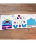 Vintage Thunderclap Pillow People Fabric Panel Cut n Sew PSE Springs 191... - $835.77 MXN