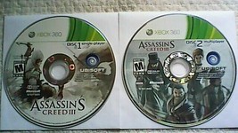 Assassin&#39;s Creed III (2 Disc Set) (Microsoft Xbox 360, 2012) - £3.50 GBP