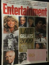 Entertainment Weekly Magazine December 4 2009 Late Greats 2009 Special Tribute - £8.01 GBP
