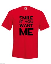 Mens T-Shirt Face with Hot Lips Silhouette, Sexy Face Shirts, Teens Eyes Shirt - £19.82 GBP
