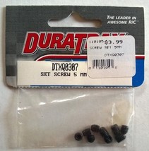 DURATRAX Screw Set 5mm DTXQ0307 RC Radio Controlled Part NEW - $3.99