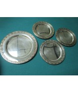 ONEIDA silverplate round 4 DISHES 5 1/2&quot; AND 7&quot; - $1,204.08 MXN
