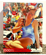 Coca Cola - 1500 Piece Jigsaw puzzle - Bathing Beauties -EOL  NEW - $737.23 MXN