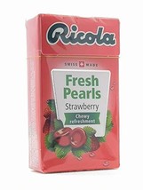 RICOLA FRESH PEARLS SUGAR FREE CANDY 25g x 8Packs (Strawberry) - $32.99