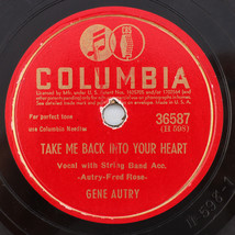 Gene Autry – Take Me Back Into Your Heart / Tweedle-O-Twill 78rpm Record 36587 - £4.17 GBP