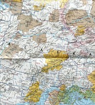 Map Alaska Close Up 14 USA 1988 Vintage National Geographic 22 x 34&quot; E36 - $24.99
