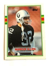 1989 Topps Marcus Allen #267 Los Angeles Raiders Football Trading Card - £0.94 GBP