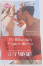 the billionaire&#39;s pregnant mistress by lucy monroe novel fiction paperback good - £4.73 GBP