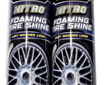 2 Pack Simoniz Nitro Foaming Tire Shine Just Washed Look 18oz - $29.99