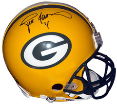 Brett Favre signed Green Bay Packers Authentic Riddell NFL Proline Full Size Hel - £492.24 GBP