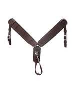 Western Horse Tack 3-3/4&quot; W Black Nylon Neoprene Straight Breast Collar ... - $38.49+