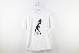 Vtg 90s Womens Large Spell Out North Lake College Dance Company T-Shirt White - £31.61 GBP