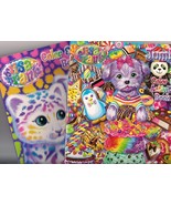 2 Lisa Frank Activity Books Color Word Search Mazes Animal Design - £7.15 GBP