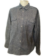 NWT Freedom Foundry Men&#39;s  Navy Heather Flannel Shirt Extra Large - $352.48 MXN
