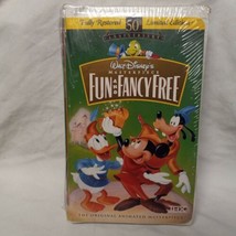 Fun and Fancy Free (VHS,1997) Walt Disney Masterpiece 50th Anniversary SEALED  - £7.54 GBP