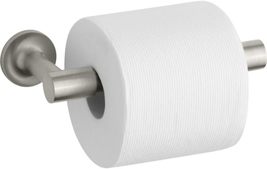 Kohler 14377-BN Purist Pivoting Toilet Paper Holder - Vibrant Brushed Nickel - £96.14 GBP