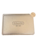 Coach Slim Gold Compact Unbreakable  Mirror / Card Holder - €11,03 EUR