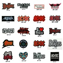 AC DC Aerosmith Alice Cooper Beatles Black Label Society Blink 182 Iron on Patch - £4.38 GBP