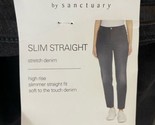 Social Standard By Sanctuary Women&#39;s Slim Straight Jeans BE5 Gravel Size... - $16.99