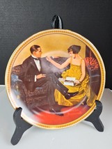 Rockwell’s Rediscovering Women Collection,”Flirting In The Parlor”,Knowles China - £6.25 GBP
