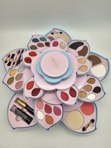 MISS ROSE Multi-Functional Flower Rotating Makeup Set - Pink Plum Blossom - £39.48 GBP