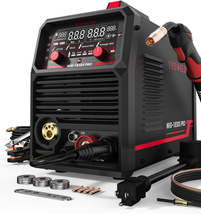 5 in 1 Multi-Process Aluminum Welding Machine,110V/220V Dual Voltage 185A MIG We - £548.33 GBP