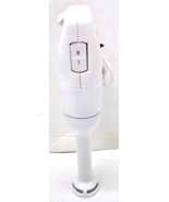 White Hand Held Immersion Blender SM-107 2 Speed - $361.56 MXN