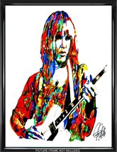 Alex Lifeson Guitar Hard Rock Music Poster Print Wall Art 18x24 - £21.23 GBP