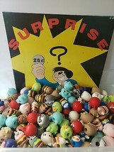 Vintage Pencil Topper Charms Toys Vending Gumball Machine Toys Lot of 6 ... - $7.99