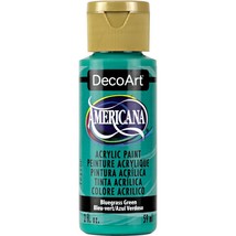 DecoArt Americana Acrylic Paint 2oz - Bluegrass Green - Opaque - £13.46 GBP