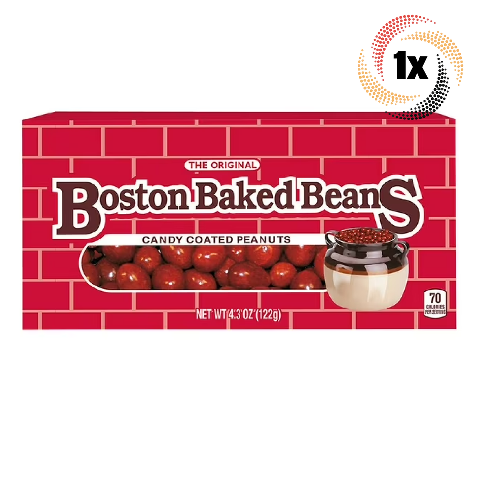 1x Pack | Boston Baked Beans Original Candy Coated Peanuts Theater Box |... - $10.00