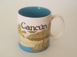 Starbucks Cancun Global Icon Series Coffee Tea Mug Cup 16 oz 2016 Mexico - $21.89